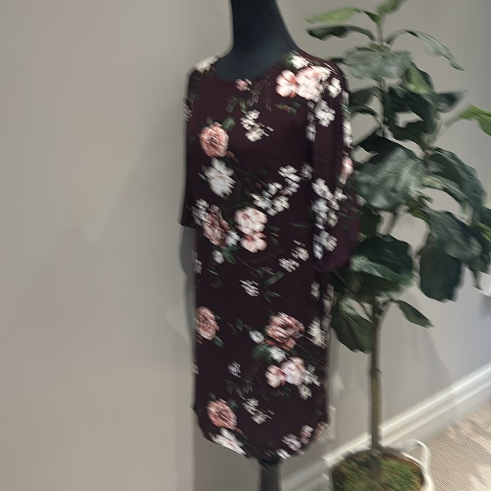FLORAL PRINT DRESS - Picture 2 of 13
